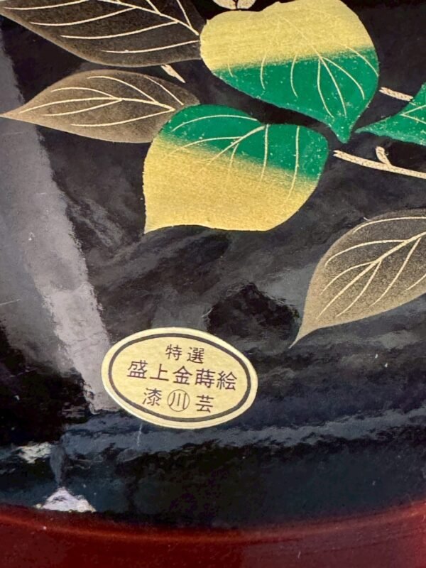 古董 古玩 收藏 日本茶箱茶具組 盛上金蒔繪茶箱 全新日本茶具 日本漆器茶具 日式茶道組 手工蒔繪茶具 收藏級日本茶具 和風茶具禮盒 日本古物茶箱 茶壺茶杯組日式