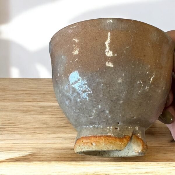 古董 古玩 收藏 拍賣 日本萩燒茶杯 侘寂風陶杯 柴燒陶器茶具 手工拉胚茶盞 日本茶道器具 日式陶杯組 日本手作茶器 萩燒五入組 傳統柴燒茶杯 日本茶文化陶瓷