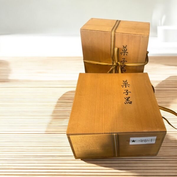 034日本象彥木胎漆製菓子器（含供箱）：圖片 3