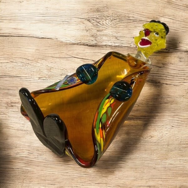 義大利 Murano Glass 小丑玻璃擺飾：圖片 2