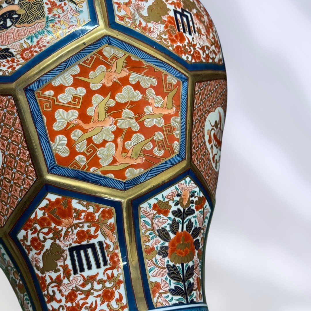 日本古伊萬里花瓶:圖片 2