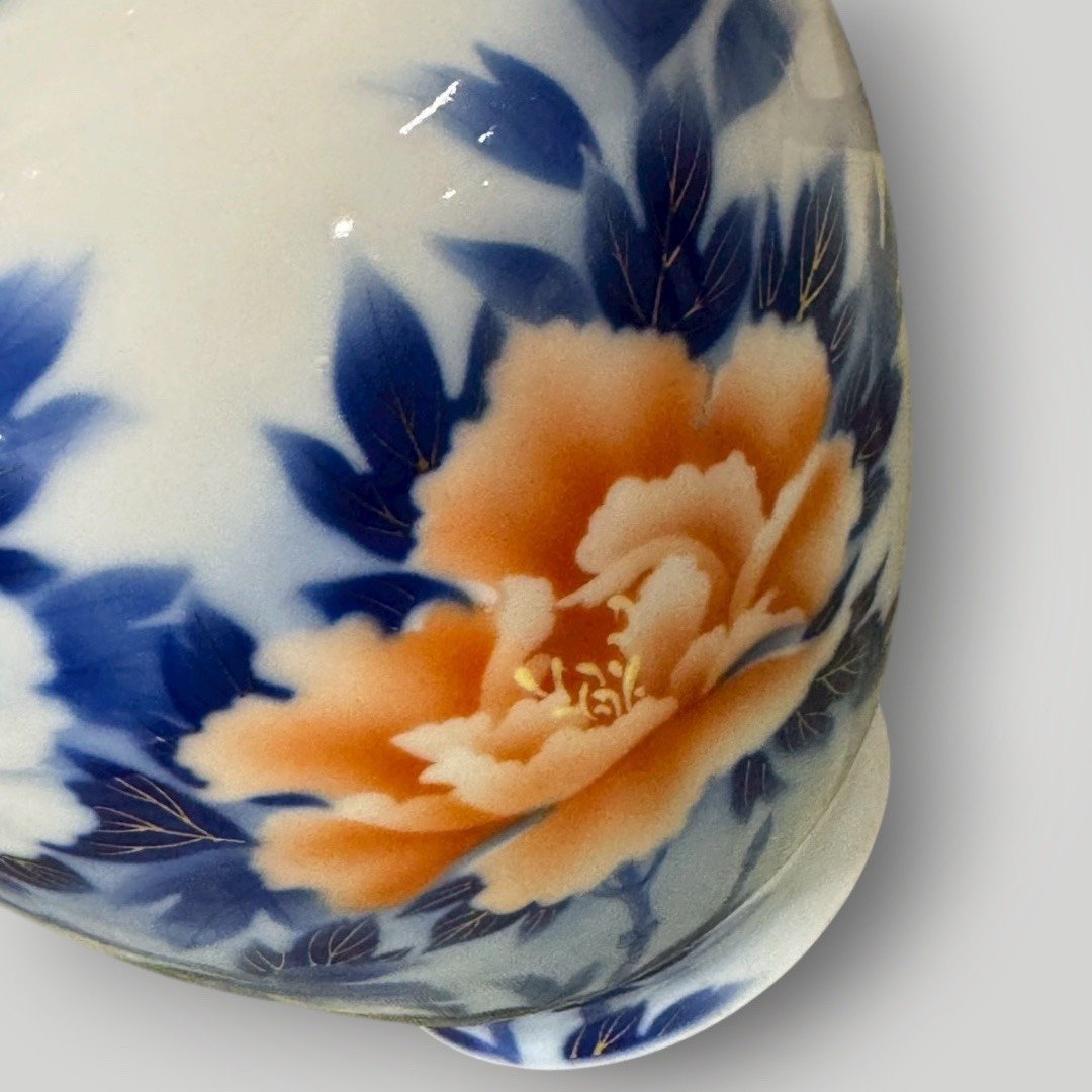 日本深川製磁花瓶:圖片 3